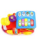 Детска играчка Hola Toys - Музикално сортер влакче - 3t