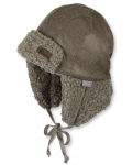 Детска зимна шапка ушанка Sterntaler - 49 cm, 12-18 месецa - 1t