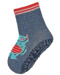 Детски чорапи със силикон Sterntaler - Fli Air, сини, 17/18, 6-12 месеца - 1t
