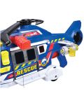Детска играчка Dickie Toys - Спасителен хеликоптер, със звуци и светлини - 6t