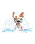 Детска играчка Kidz World Washy Friends - Кално кученце за къпане, Boston Terrier - 7t