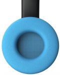 Детски слушалки PowerLocus - PLED, безжични, черни/сини - 4t