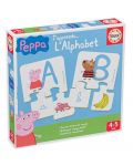 Детски пъзел Educa - Уча азбуката с Пепа - 1t