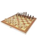 Детска класическа игра Kruzzel - Дървен шах - 1t