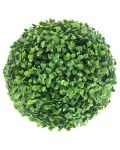 Декоративна топка Rossima - Чемшир, 38 сm, PVC, тъмнозелена - 1t