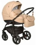 Комбинирана детска количка 2в1 Baby Giggle - Indigo Special, тъмнобежова - 1t