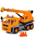 Детска играчка Polesie - Камион с кран Diamond - 1t