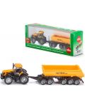 Детска играчка Siku - Трактор с ремарке - 2t