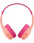Детски слушалки с микрофон Belkin - SoundForm Mini, безжични, розови - 2t