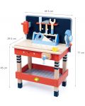 Детска дървена работилница Tender Leaf Toys - С инструменти, 19 части - 5t