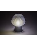 Декоративна лампа Rabalux - Vinelle 74024, E14, 1x60W, стъкло с димен цвят - 3t