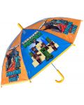 Детски чадър Coriex Minecraft - Синьо и жълто - 1t