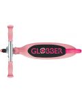 Детска тротинетка Globber - Flow Foldable Junior Lights, розова - 9t