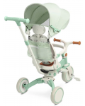 Детска триколка 2 в 1 Caretero Toyz - Faro, зелена - 2t