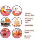 Детска кухня Buba - Розова, 65 части - 5t
