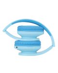 Детски слушалки PowerLocus - P2, безжични, сини - 3t