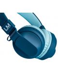 Детски слушалки PowerLocus - Louise&Mann 3, безжични, сини - 3t