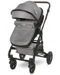 Детска количка Lorelli - Alba Premium, Opaline Grey - 8t
