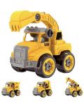 Детски строителни машини Raya Toys - Багер - 2t