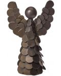 Декоративен ангел Philippi - Belize, стомана, античен месинг - 1t