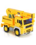 Детска играчка Moni Toys - Камион с кран със звук и светлини, 1:20 - 3t