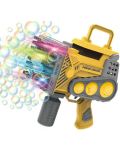 Детска играчка Raya Toys - Пистолет за сапунени балони със светлини - 1t