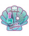 Детски комплект за нокти Martineli - Let's Be Mermaids, 2 броя - 1t