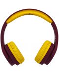 Детски слушалки OTL Technologies - Hogwarts Interactive, червени/жълти - 3t