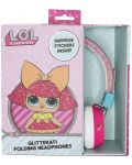 Детски слушалки OTL Technologies - L.O.L. Surprise!, розови - 6t