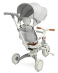 Детска триколка 2 в 1 Caretero Toyz - Faro, сива - 2t