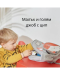 Детска раница Nuvita - Сив тигър, голяма - 3t