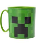 Детска чаша за микровълнова Stor Minecraft - 350 ml - 2t