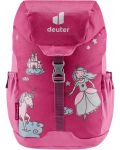 Детска раница Deuter - Schmusebar 8l, розова - 1t