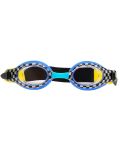 Детски очила за плуване SKY - Сини, с декорация - 1t