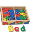 Детска играчка Melissa and Doug - Магнитни дървени букви - 2t