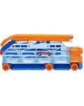 Детска играчка Hot Wheels City - Автовоз с писта за спускане, с количка - 1t