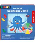 Детска игра Kikkerland - Рулетка октопод с чорапчета - 1t