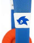 Детски слушалки OTL Technologies - Sonic, сини/червени - 4t
