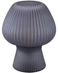 Декоративна лампа Rabalux - Vinelle 74024, E14, 1x60W, стъкло с димен цвят - 2t