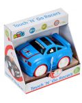 Детска играчка GT - Кола със звуци, синя - 8t