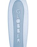 Детска сгъваема еко тротинетка Globber - Junior Foldable Lights Ecologic, синя - 6t
