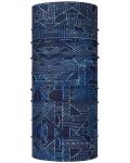 Детска кърпа за глава BUFF - Coolnet UV+, Kasai Night Blue, 6-12 години, многоцветна - 1t