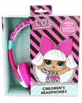 Детски слушалки OTL Technologies - L.O.L. My Diva, розови - 4t