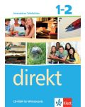 Direkt 1-2 Interactive Tafelbilder: Учебна система по немски език - 8. клас (CD-ROM) - 1t