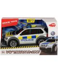 Детска играчка Dickie Toys SOS Series - Полицейски джип VW Tiguan R-Line, 1:18 - 2t