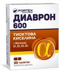 Диаврон 600, 30 таблетки, Fortex - 1t