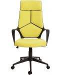 Директорски стол - Force Black, жълт - 1t