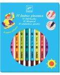 Цветни флумастери Djeco – 10 цвята - 1t