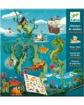 Истории със стикери Djeco - Приключения в морето - 1t