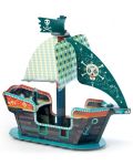 Детски 3D пиратски кораб Djeco - 1t